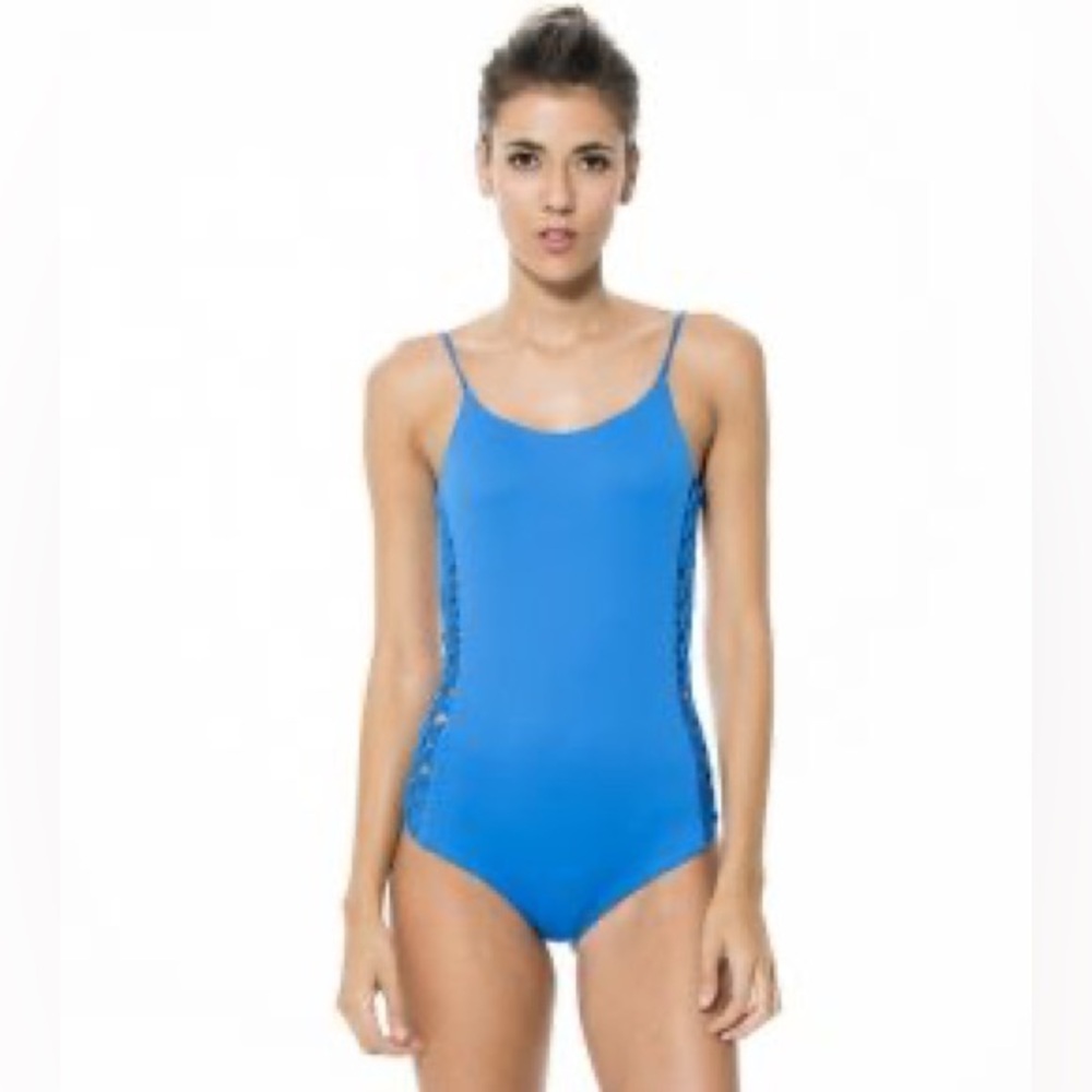 Malai Swimwear Shore Bow Crochet Swimsuit